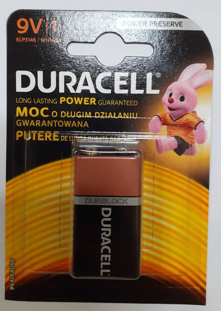 Duracell 9v Battery