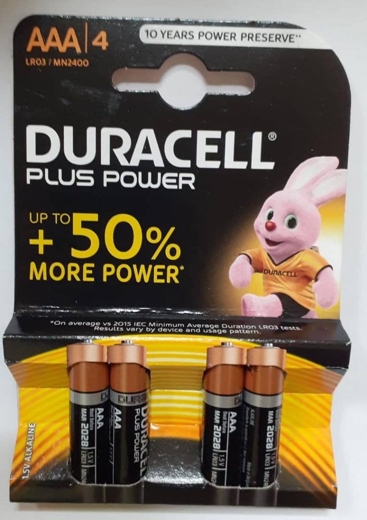 Aaa Battery Part Number