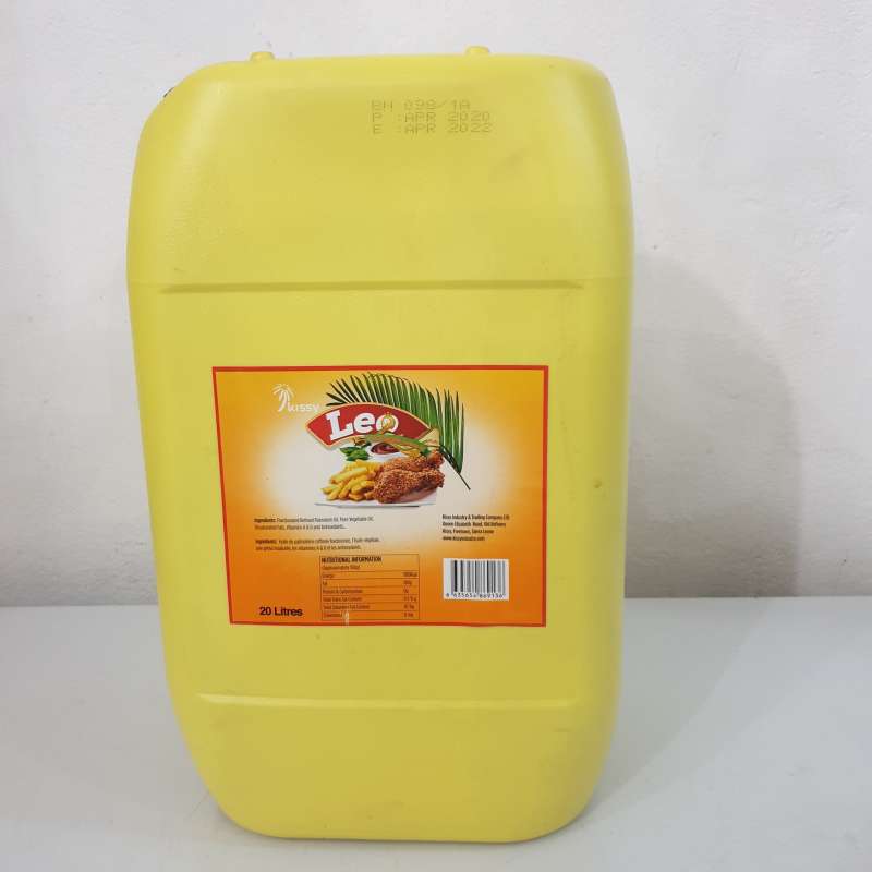 LEO PURE VEGETABLE COOKING OIL 20L