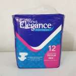 SANITA ELEGANCE ADULT DIAPERS 12 DIAPERS MEDIUM