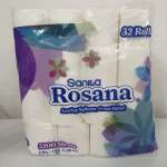 SANITA ROSANA TOILET ROLLS 32 ROLLS 3200 SHEETS
