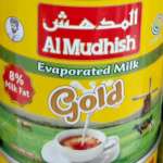 Evaporated Milk (8% milk fat) Al Mudhish