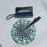 Patriotic Purse and Fan