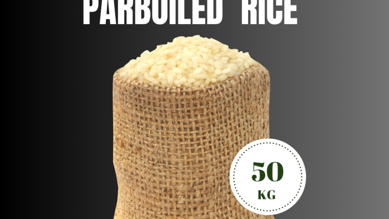 Brown parboiled rice